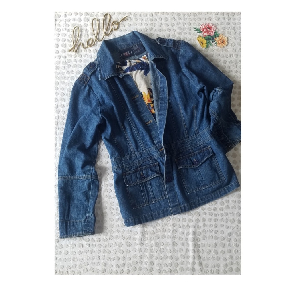 Vintage Bill Blass Denim Jacket